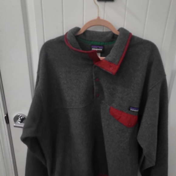 Patagonia Men's Synchilla Snap T Fleece Pullover XL - Picture 2 of 6